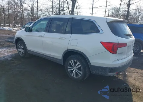 2017 Honda Pilot Ex-L из США, поврежденный, VIN 5FNYF6H75HB102641